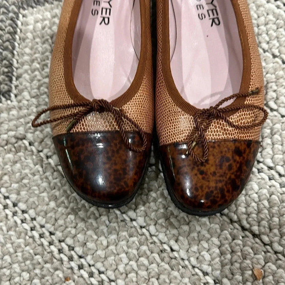 Paul Mayer Attitudes Ballet Slip Ons Flats Quilted Shoes Spain - Picture 4 of 5